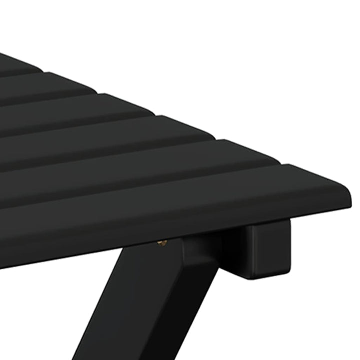 Sidobord Hopfällbar Massivt Poppelträ