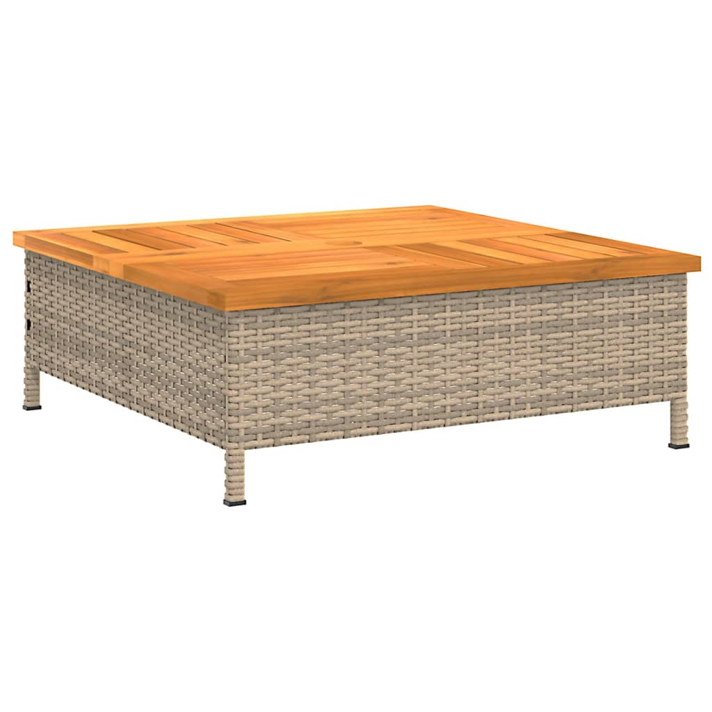 Trädgårdsbord 70X70X25 Cm Rotting Och Akaciaträ
