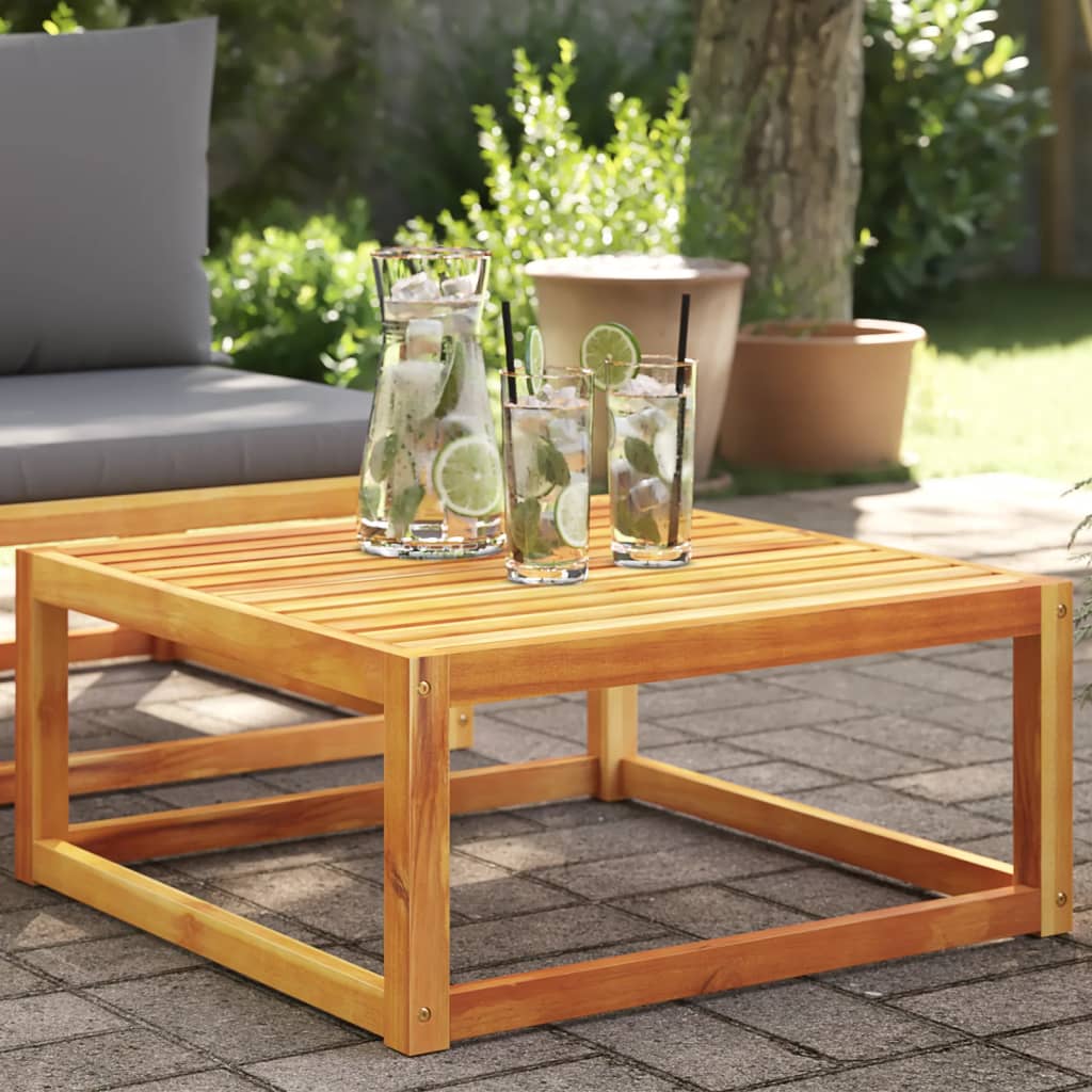För Trädgården 65X65X29 Cm Massivt Akaciaträ