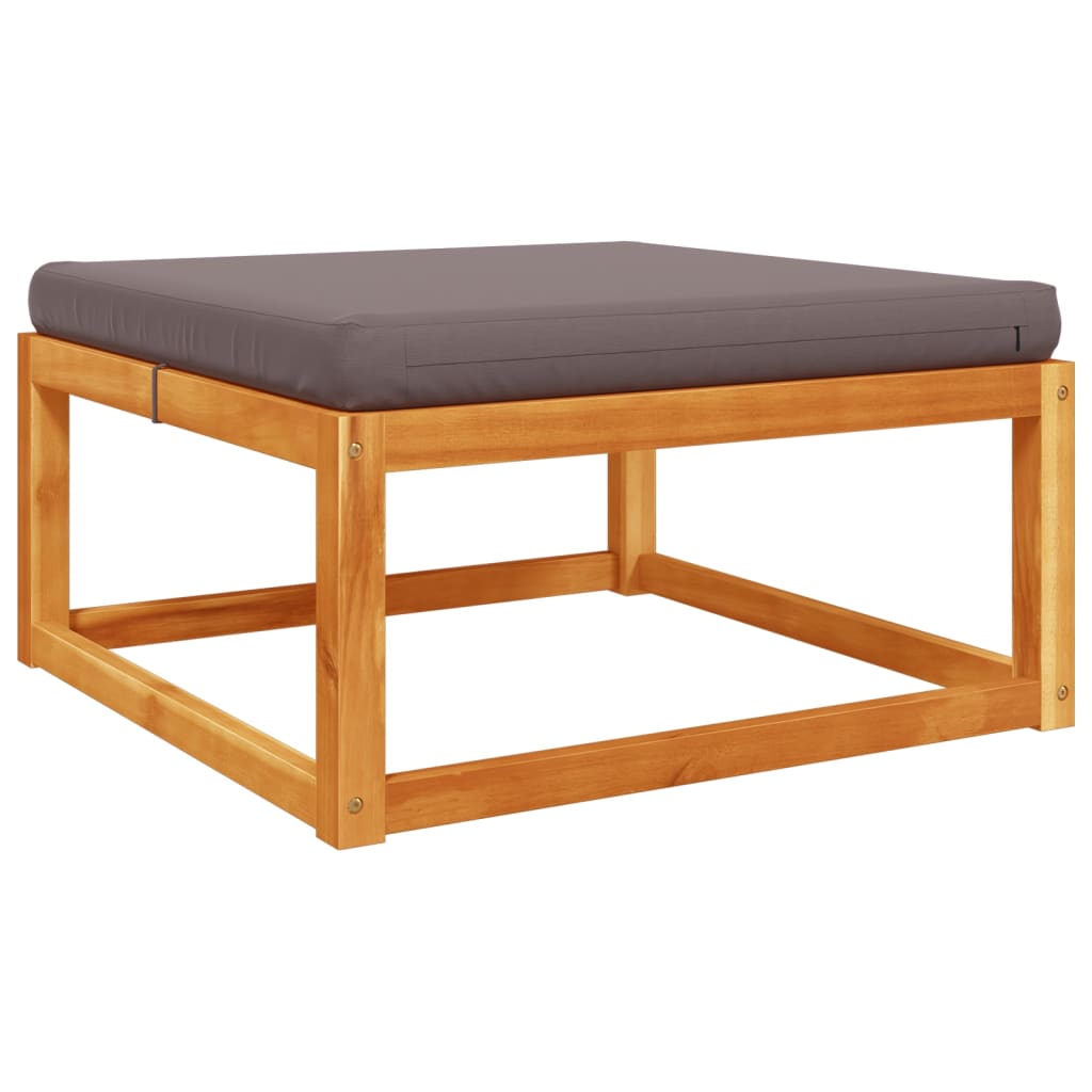 För Trädgården 65X65X29 Cm Massivt Akaciaträ
