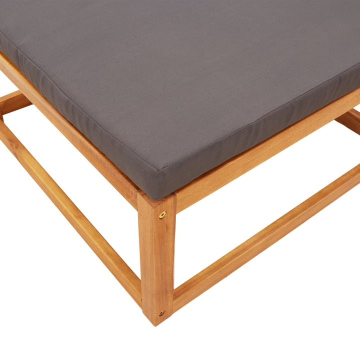 För Trädgården 65X65X29 Cm Massivt Akaciaträ