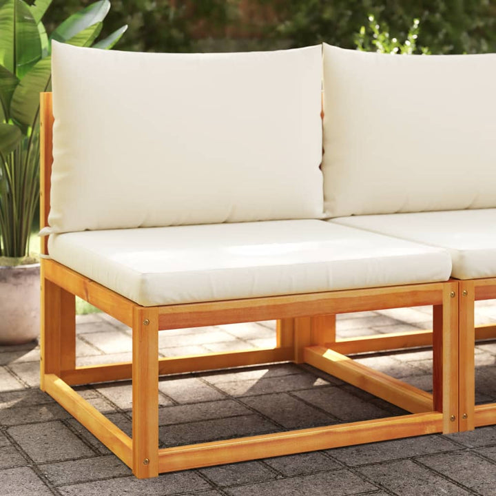 För Trädgården 65X65X29 Cm Massivt Akaciaträ