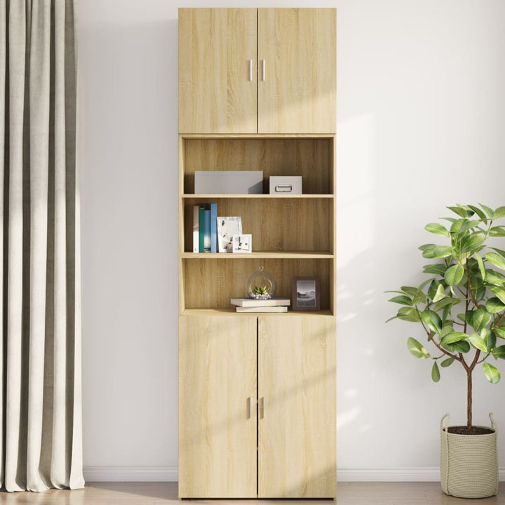 Väggskåp Sonoma-Ek 80X42,5X64 Cm Konstruerat Trä