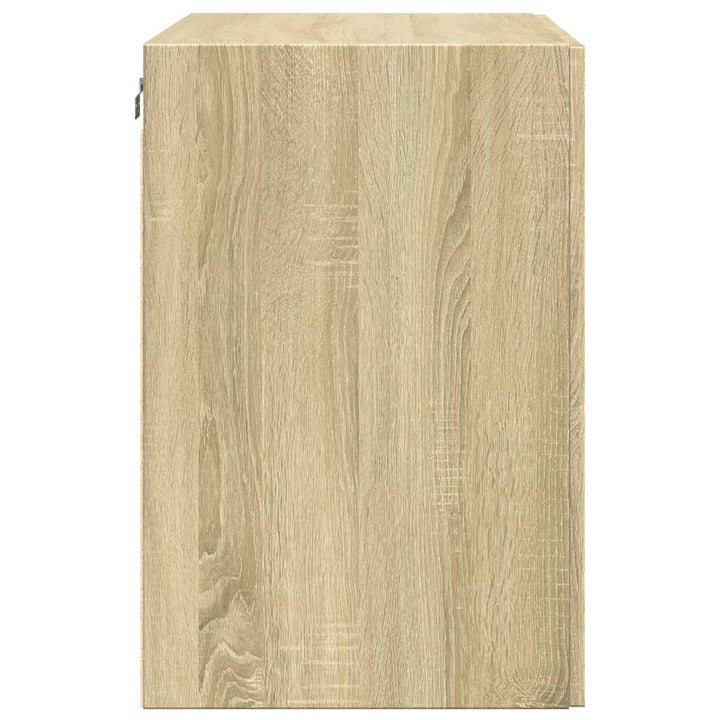 Väggskåp Sonoma-Ek 80X42,5X64 Cm Konstruerat Trä