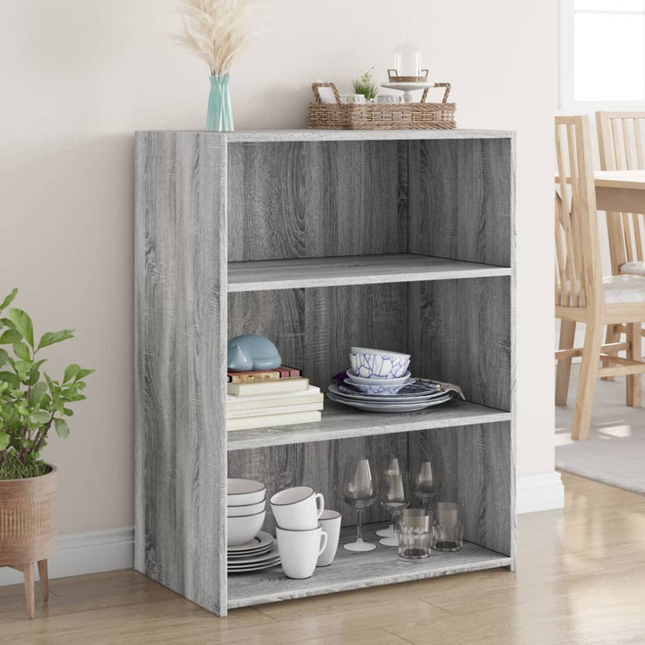 Skänk Sonoma-Ek 70X41X93 Cm Konstruerat Trä