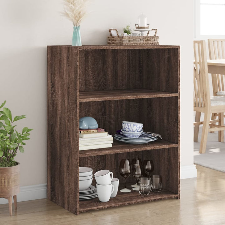 Skänk Sonoma-Ek 70X41X93 Cm Konstruerat Trä