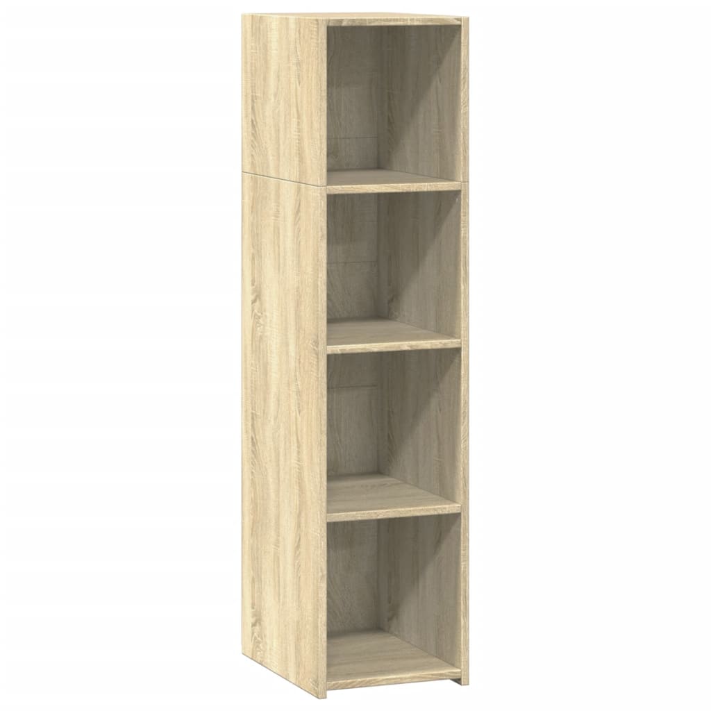 Högskåp Sonoma-Ek 30X41X124 Cm Konstruerat Trä