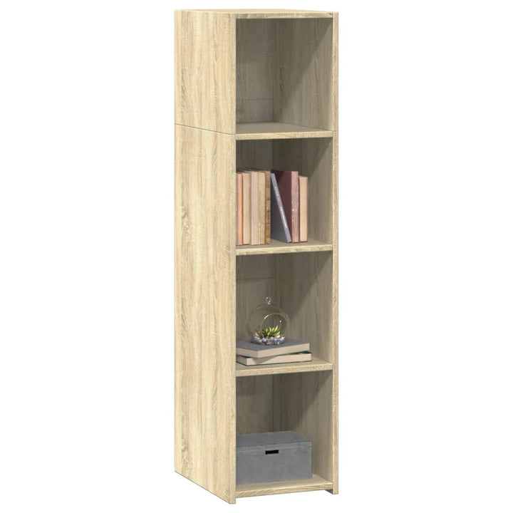 Högskåp Sonoma-Ek 30X41X124 Cm Konstruerat Trä