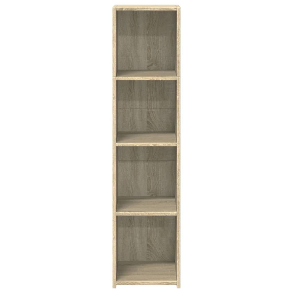 Högskåp Sonoma-Ek 30X41X124 Cm Konstruerat Trä
