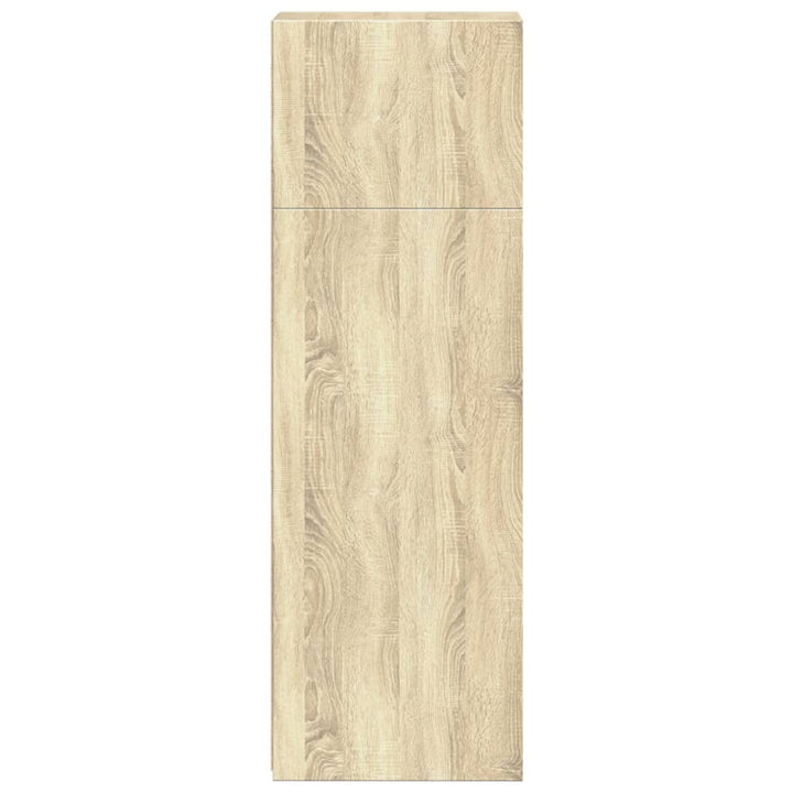 Högskåp Sonoma-Ek 30X41X124 Cm Konstruerat Trä