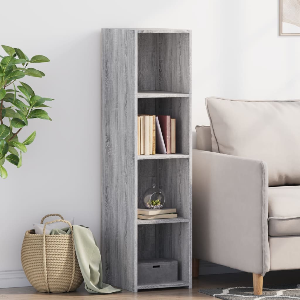 Högskåp Sonoma-Ek 30X41X124 Cm Konstruerat Trä