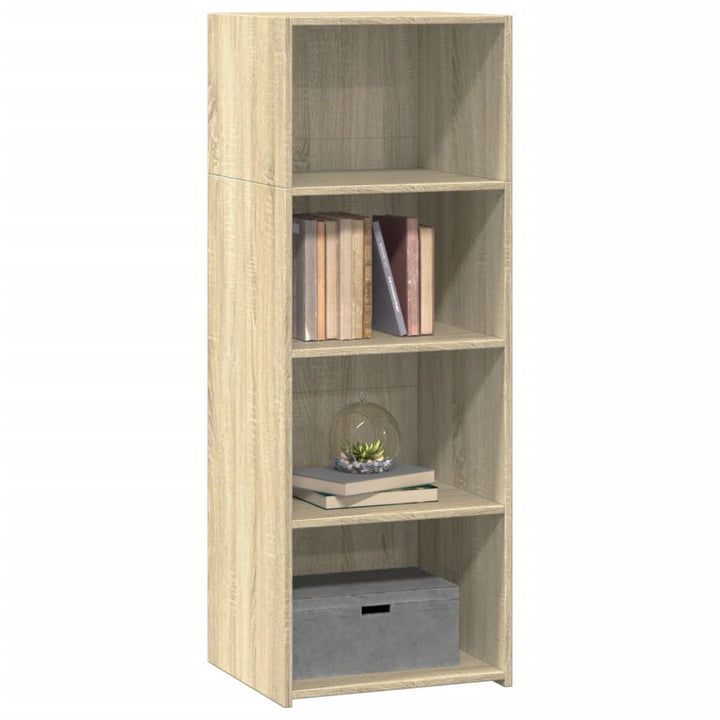 Högskåp Sonoma-Ek 45X41X124 Cm Konstruerat Trä