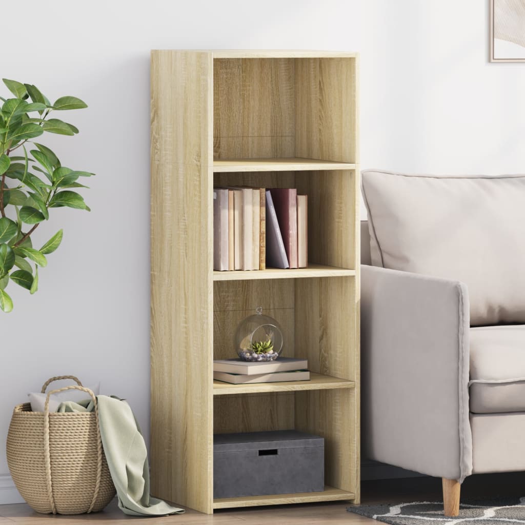 Högskåp Sonoma-Ek 45X41X124 Cm Konstruerat Trä