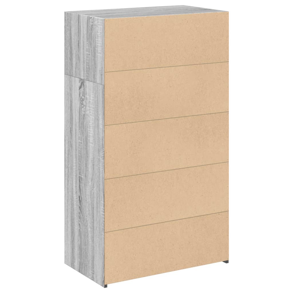 Högskåp 70X41X124 Cm Konstruerat Trä