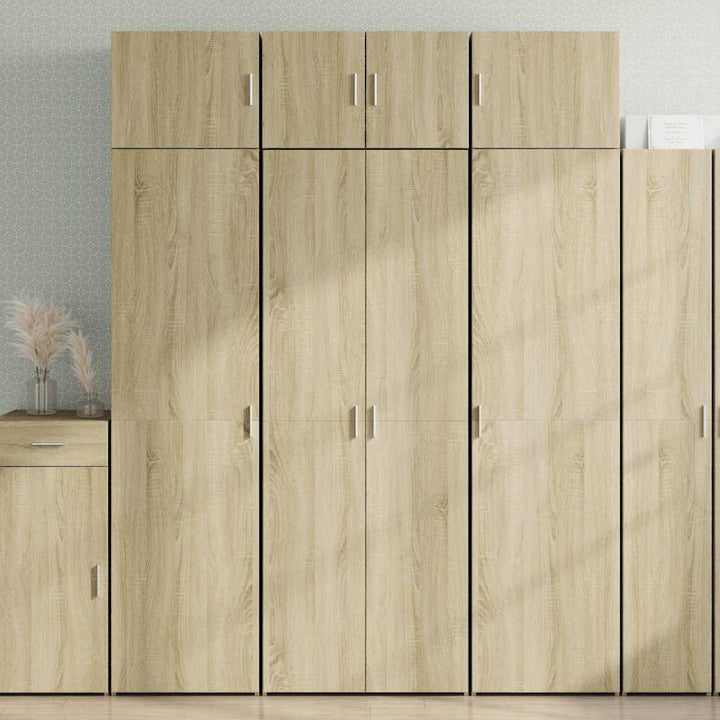 Högskåp 50X42,5X185 Cm Konstruerat Trä