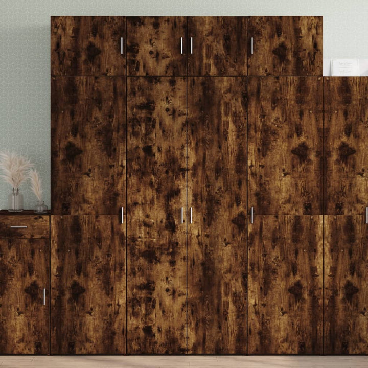 Högskåp 50X42,5X185 Cm Konstruerat Trä