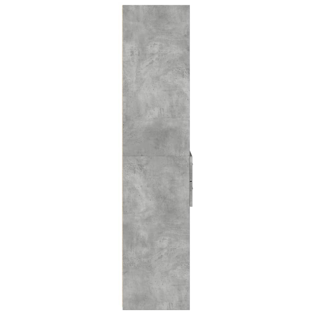 Högskåp 50X42,5X185 Cm Konstruerat Trä