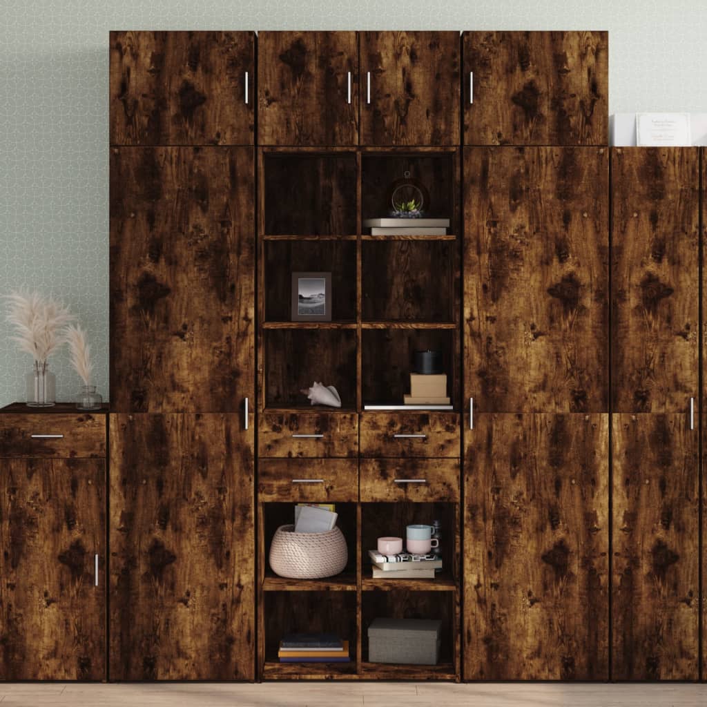 Högskåp 70X42,5X185 Cm Konstruerat Trä