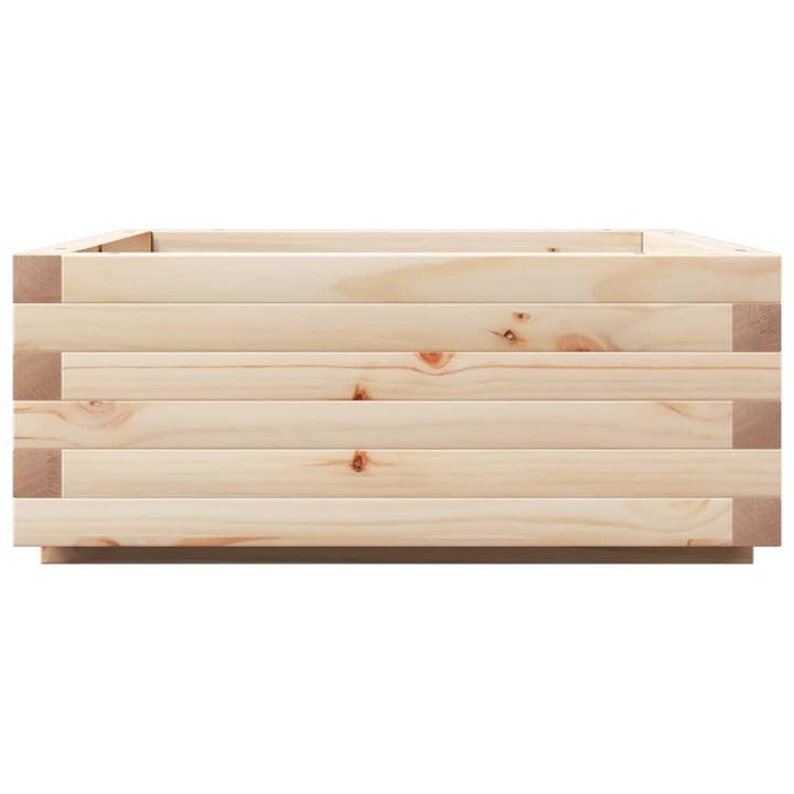 Odlingslåda 60X60X26,5 Cm Massivt Furuträ