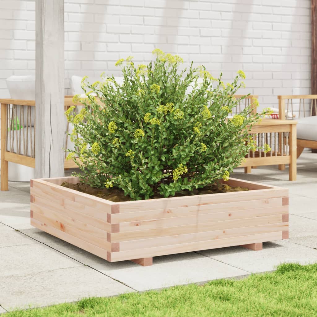 Odlingslåda 90X90X26,5 Cm Massivt Furuträ
