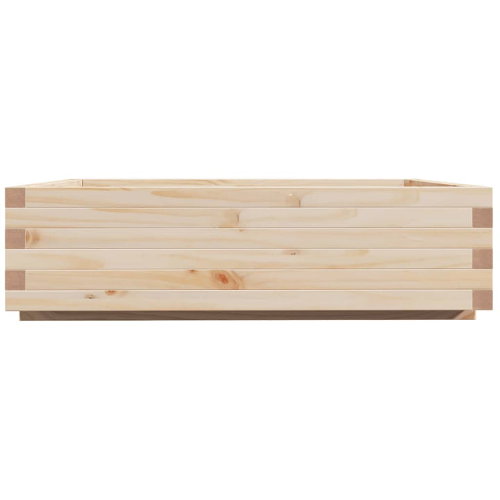 Odlingslåda 90X90X26,5 Cm Massivt Furuträ