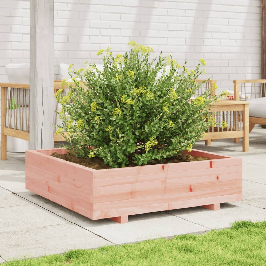 Odlingslåda 90X90X26,5 Cm Massivt Douglasträ