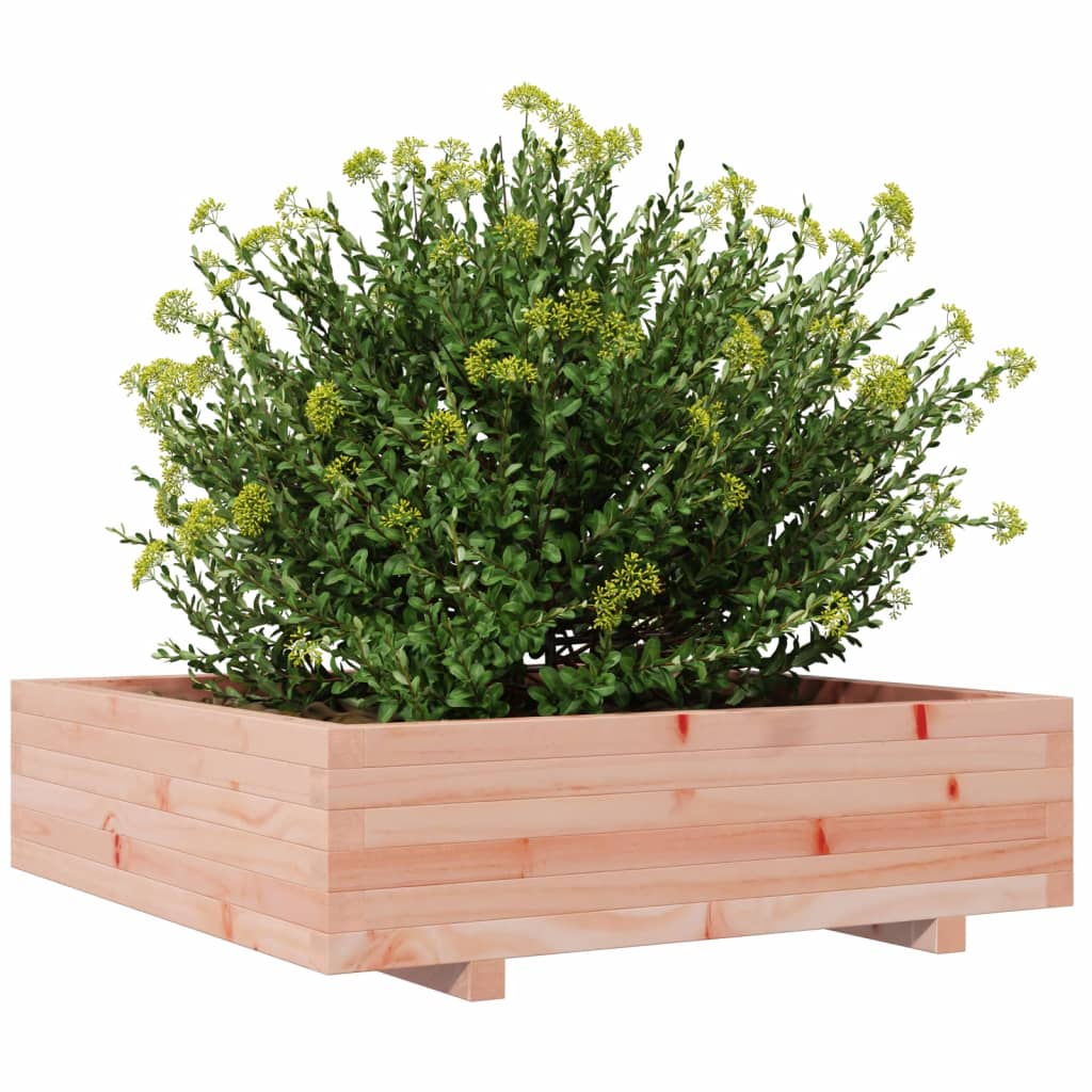 Odlingslåda 90X90X26,5 Cm Massivt Douglasträ