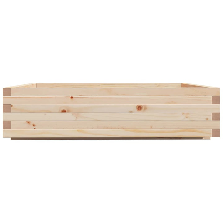 Odlingslåda 100X100X26,5 Cm Massivt Furuträ