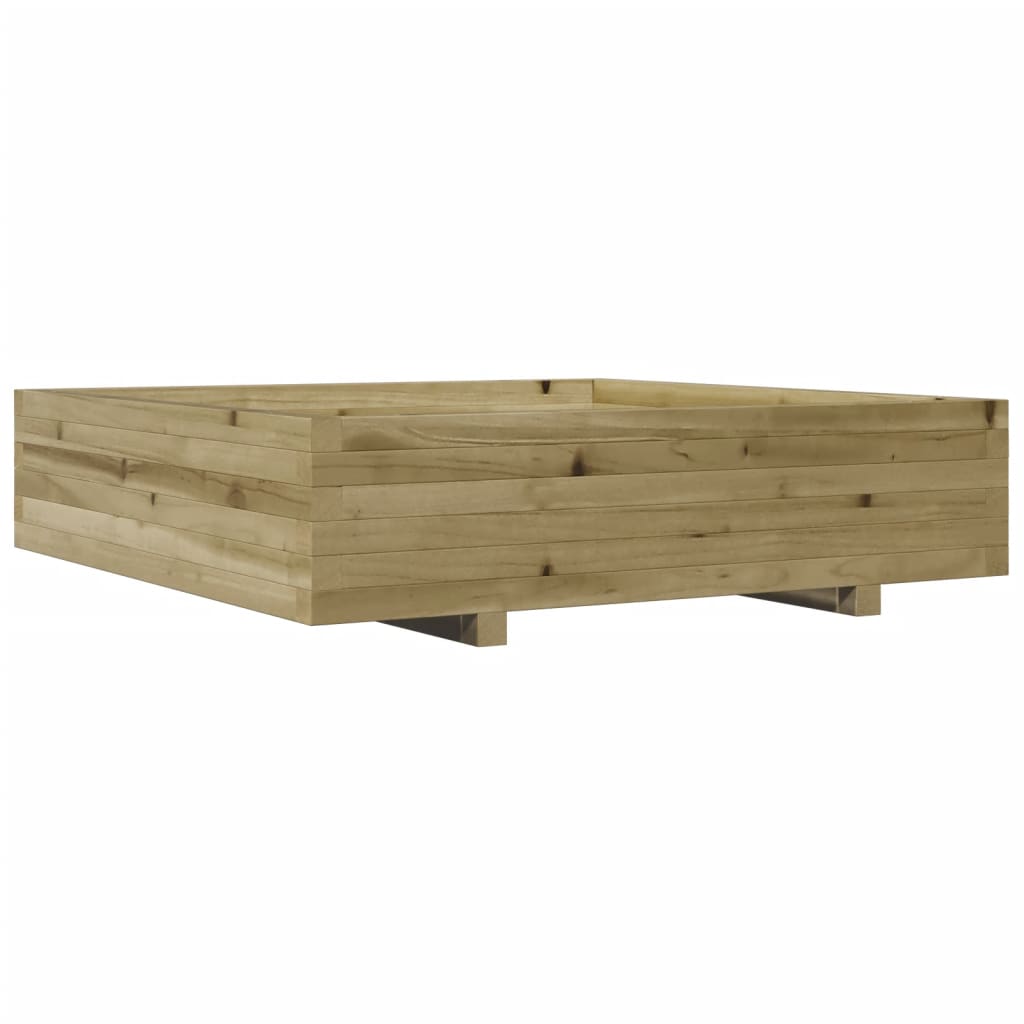 Odlingslåda 100X100X26,5 Cm Impregnerat Furu