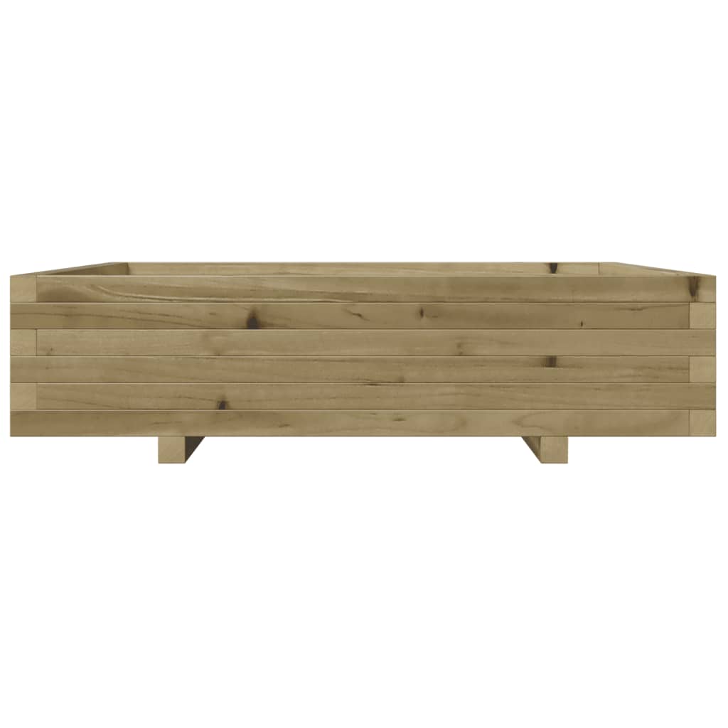Odlingslåda 100X100X26,5 Cm Impregnerat Furu