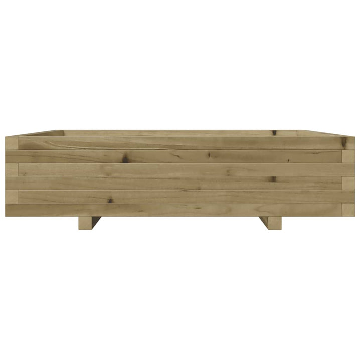Odlingslåda 100X100X26,5 Cm Impregnerat Furu