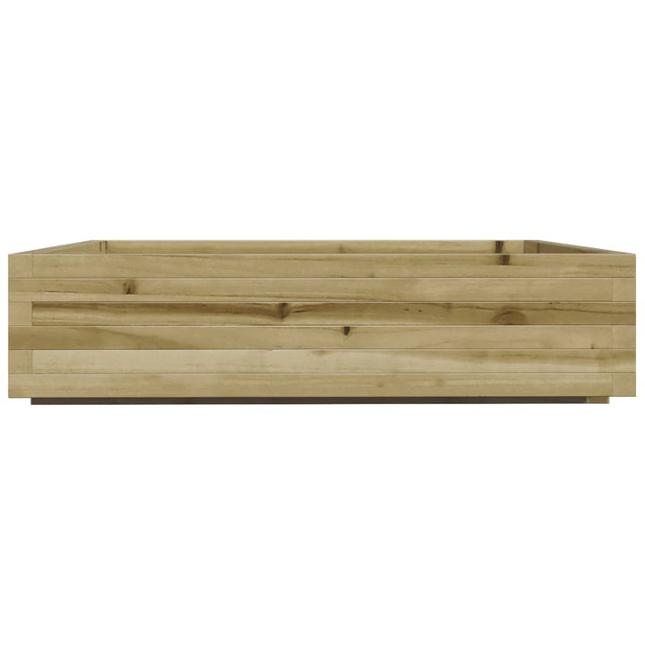 Odlingslåda 100X100X26,5 Cm Impregnerat Furu