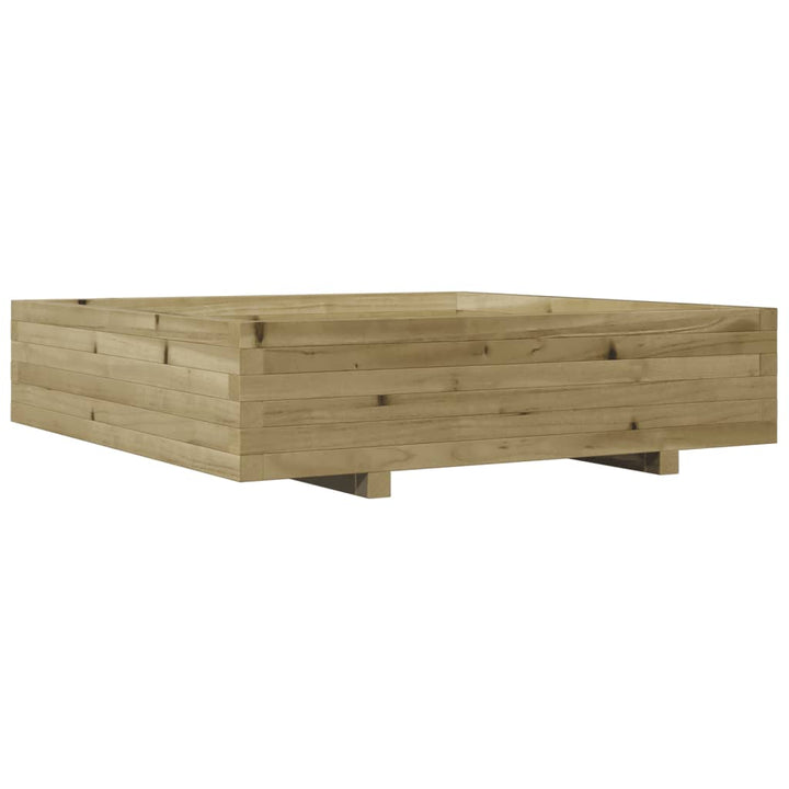 Odlingslåda 100X100X26,5 Cm Impregnerat Furu