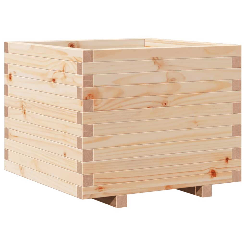 Odlingslåda 60X60X49,5 Cm Massivt Furuträ