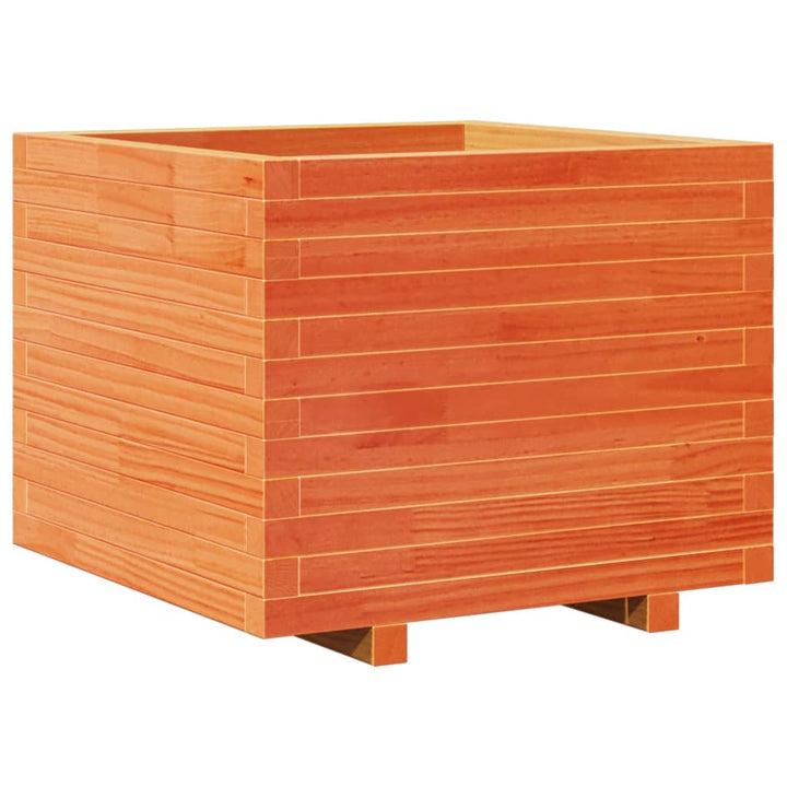 Odlingslåda Vaxbrun 60X60X49,5 Cm Massiv Furu