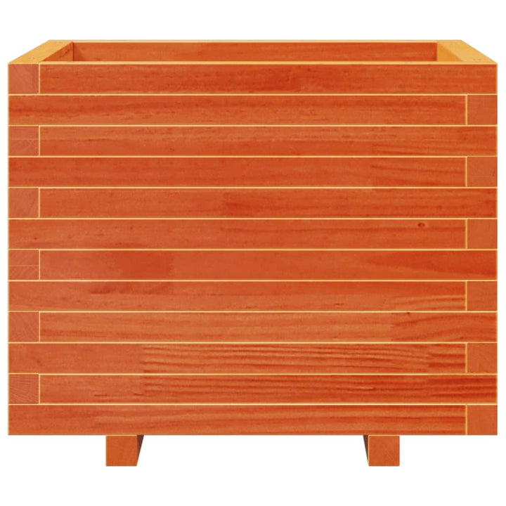 Odlingslåda Vaxbrun 60X60X49,5 Cm Massiv Furu