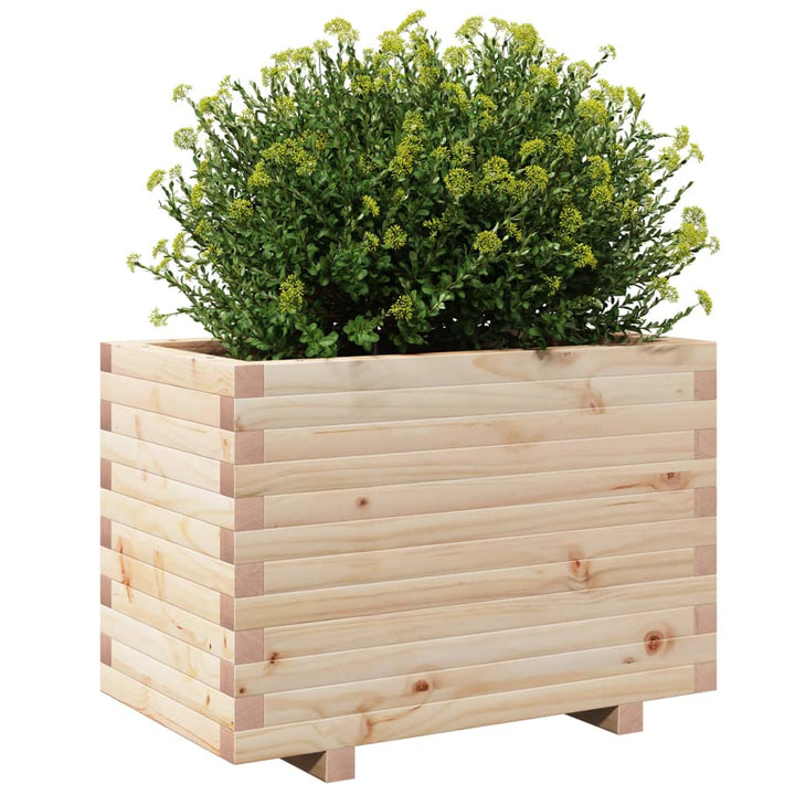 Odlingslåda 70X40X49,5 Cm Massivt Furuträ