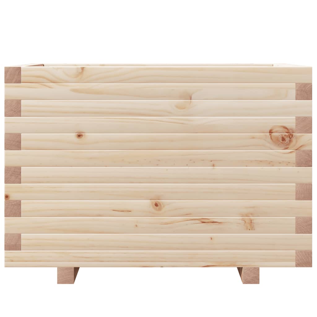 Odlingslåda 70X40X49,5 Cm Massivt Furuträ