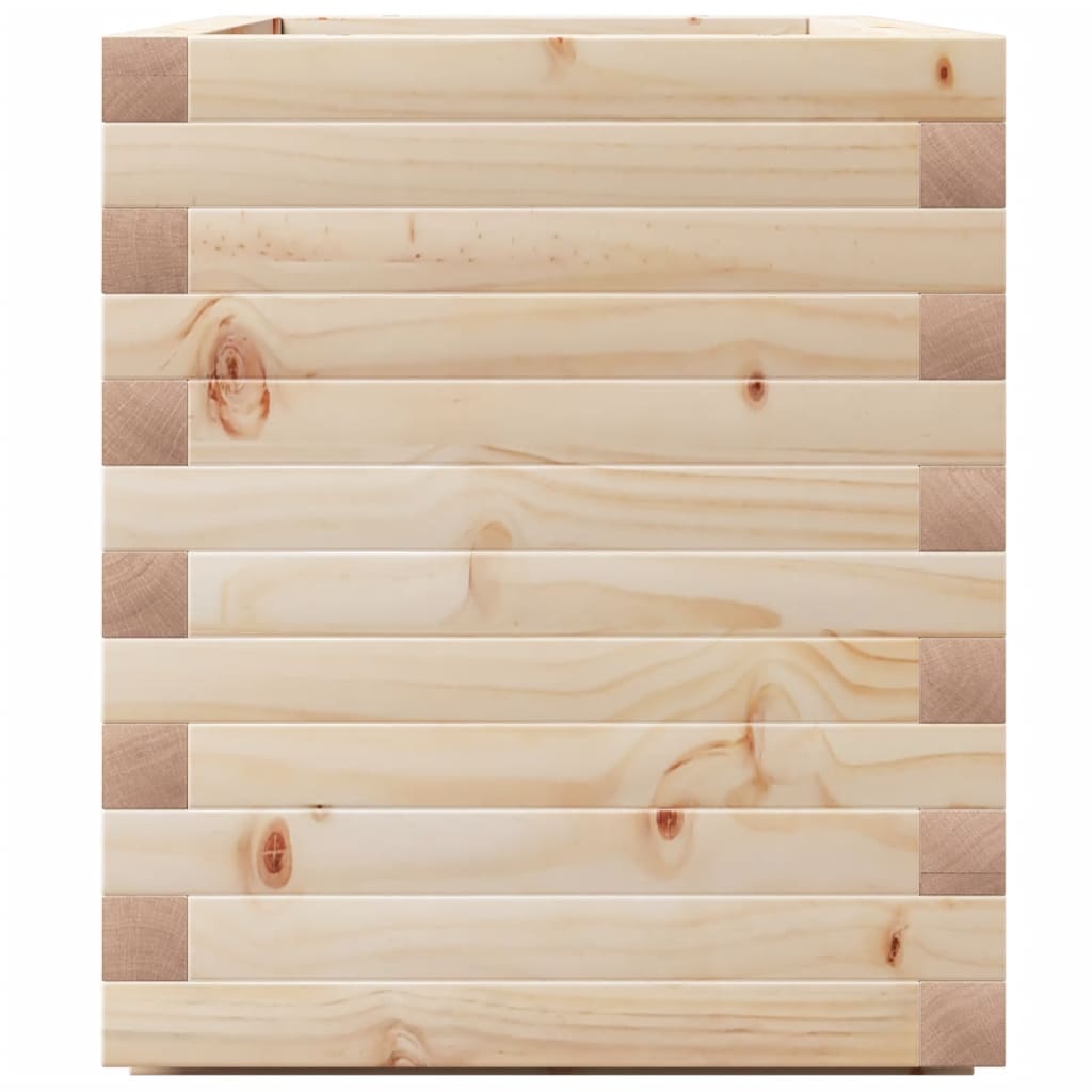 Odlingslåda 70X40X49,5 Cm Massivt Furuträ