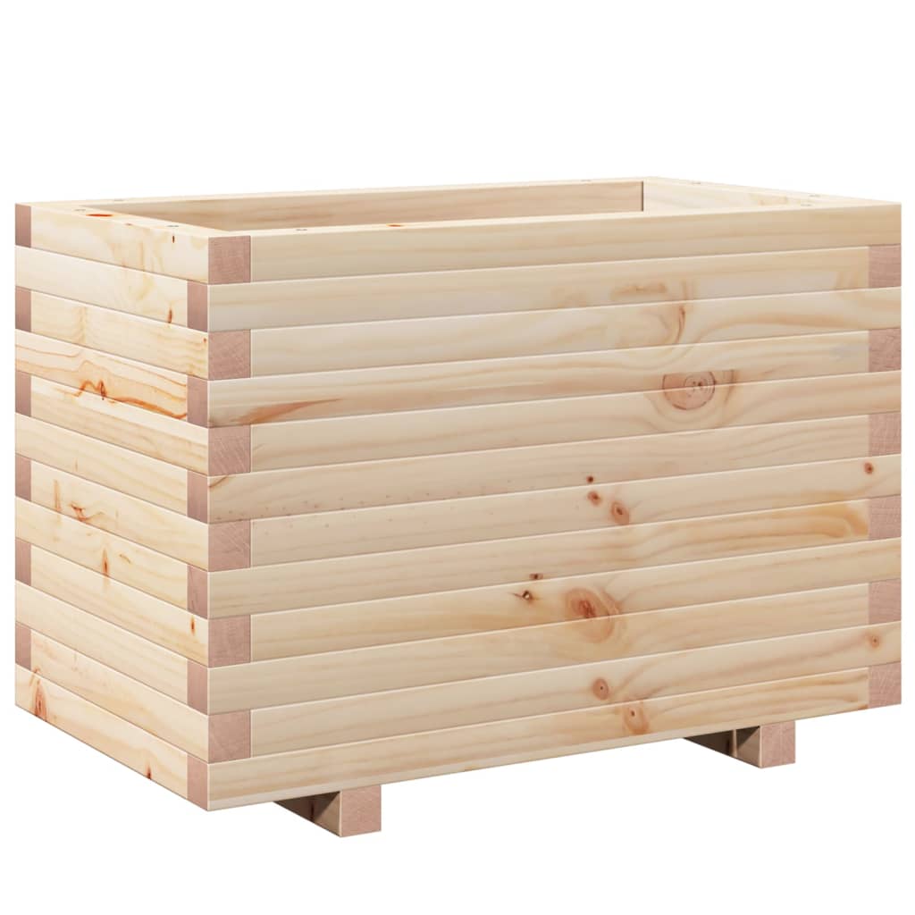 Odlingslåda 70X40X49,5 Cm Massivt Furuträ