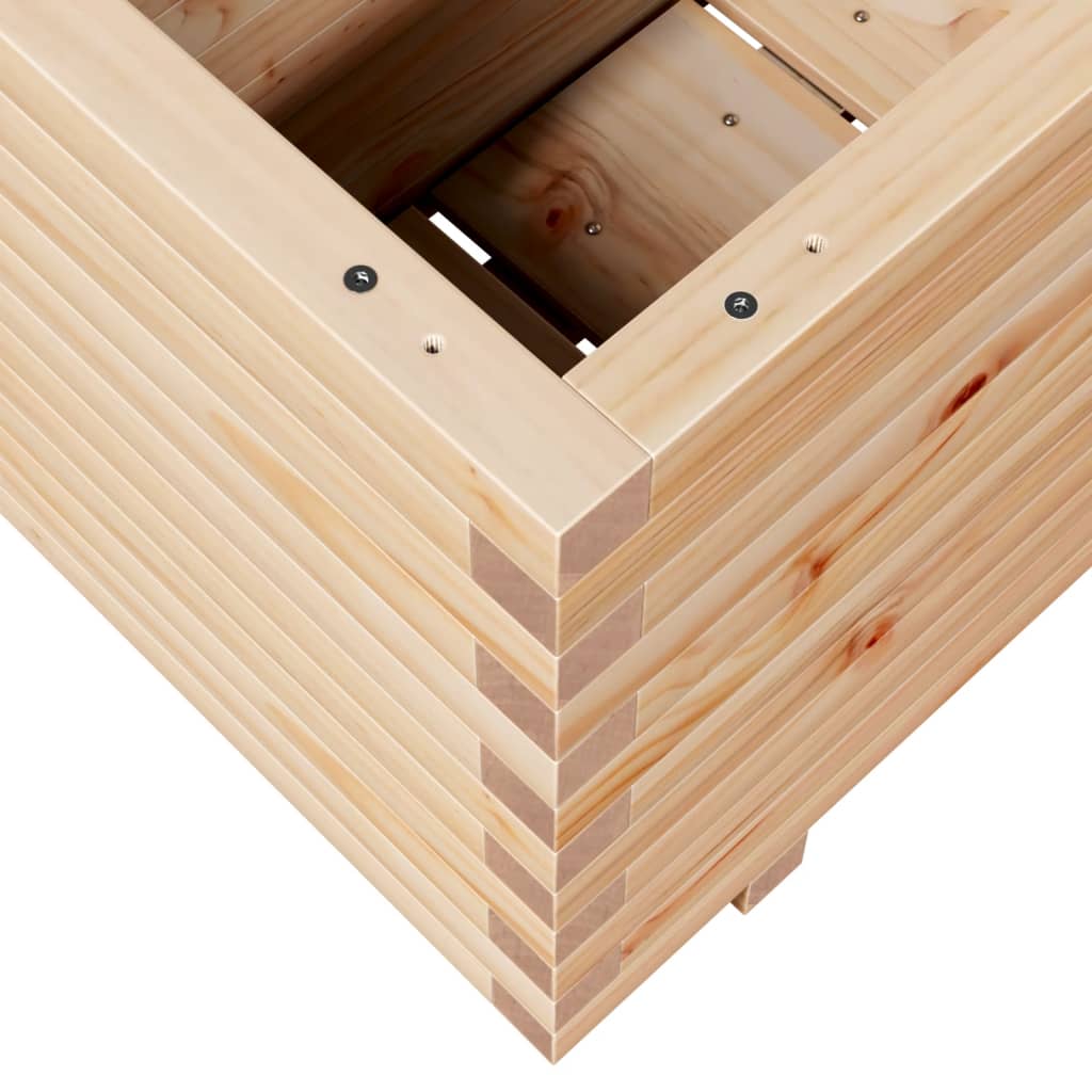 Odlingslåda 70X40X49,5 Cm Massivt Furuträ