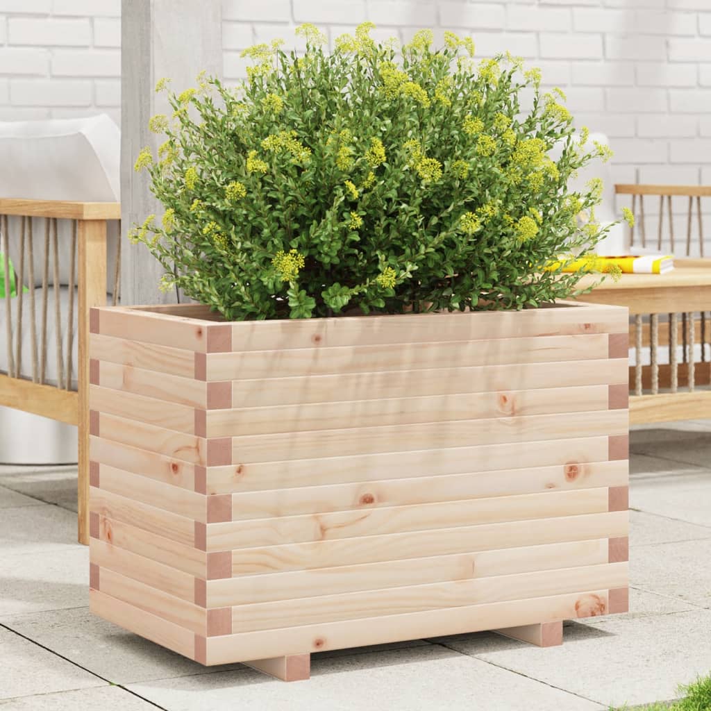 Odlingslåda 70X40X49,5 Cm Massivt Furuträ