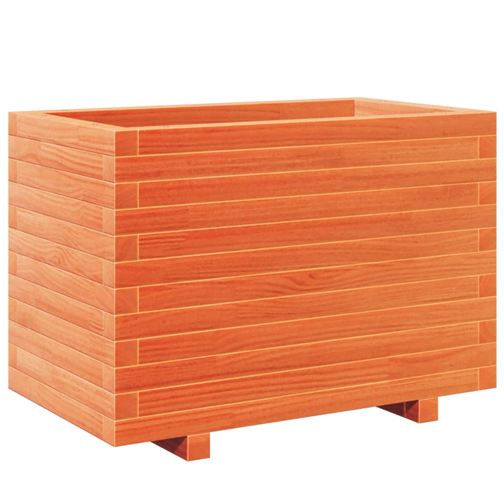 Odlingslåda Vaxbrun 70X40X49,5 Cm Massiv Furu