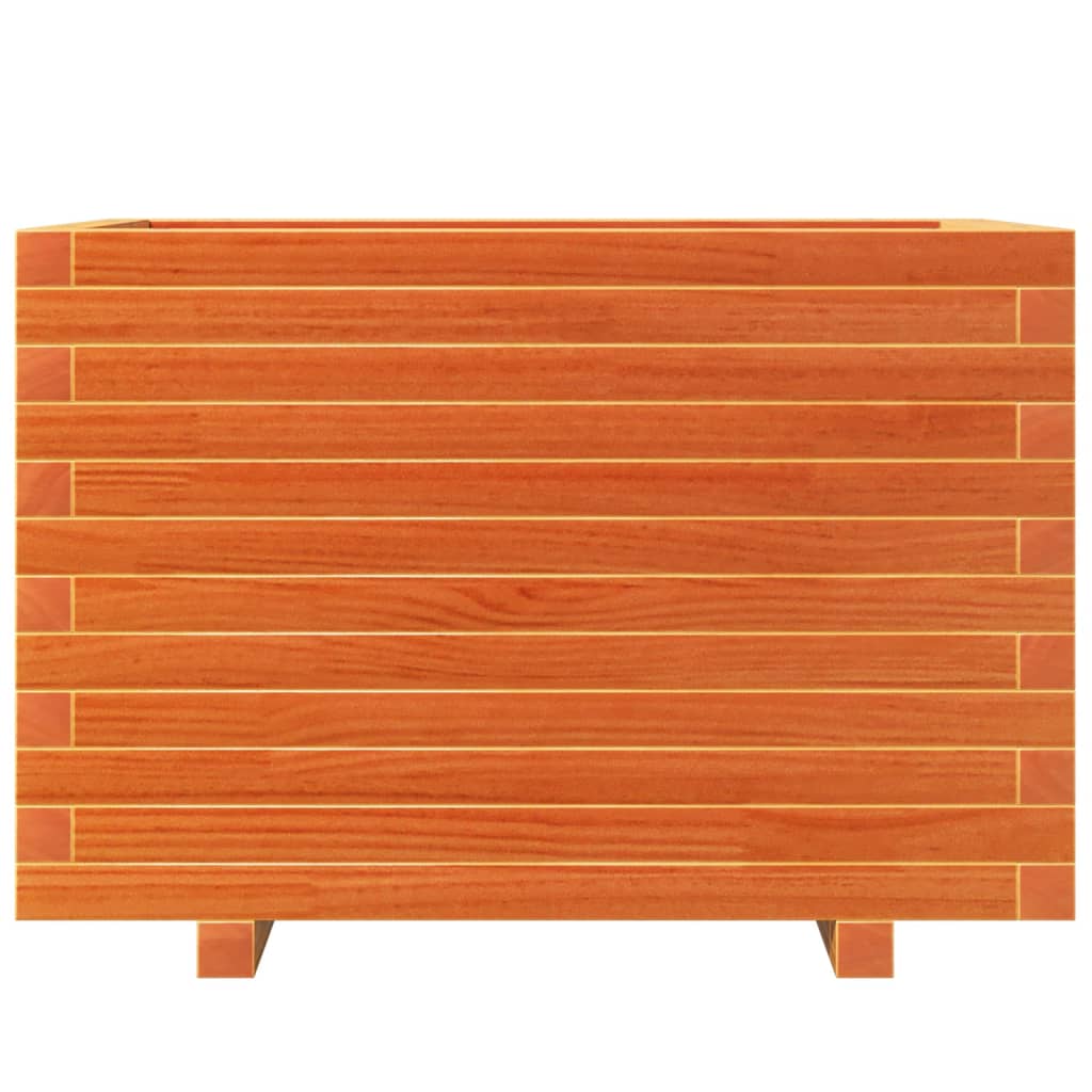 Odlingslåda Vaxbrun 70X40X49,5 Cm Massiv Furu