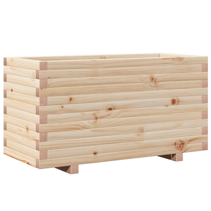 Odlingslåda 90X40X49,5 Cm Massivt Furuträ