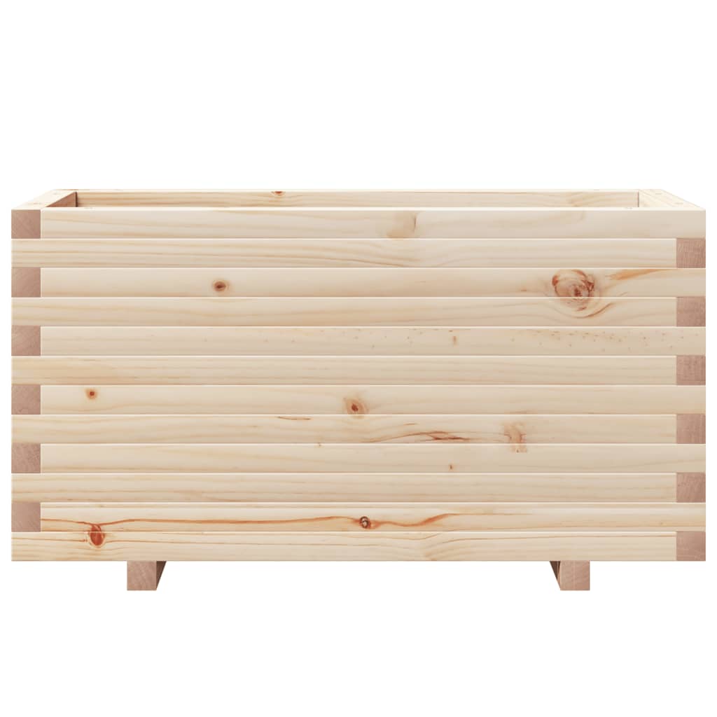 Odlingslåda 90X40X49,5 Cm Massivt Furuträ