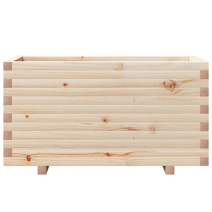 Odlingslåda 90X40X49,5 Cm Massivt Furuträ