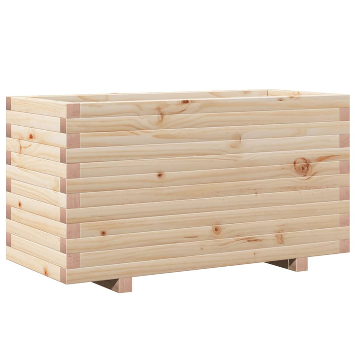 Odlingslåda 90X40X49,5 Cm Massivt Furuträ