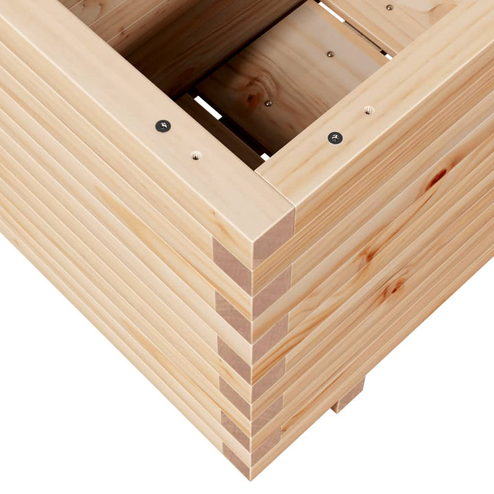 Odlingslåda 90X40X49,5 Cm Massivt Furuträ