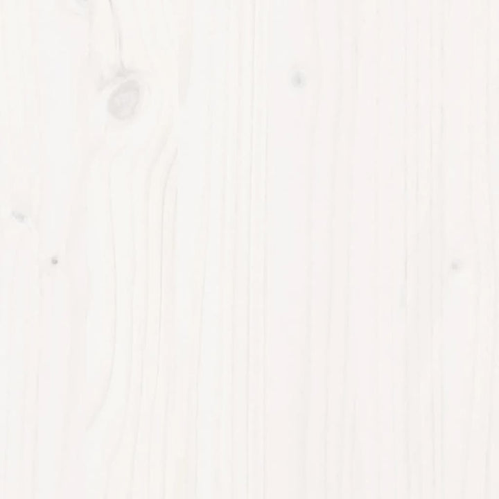 Odlingslåda Vit 110X40X49,5 Cm Massiv Furu